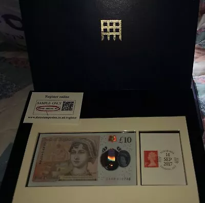 Jane Austen 2017 £10 Ten Pound Banknote Stamp Westminster Sealed Note Currency • £9.99