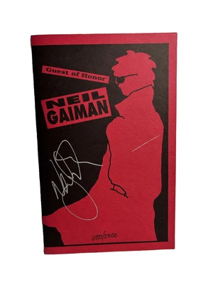 $99.99 • Buy Neil Gaiman Guest Of Honor Signed Numbered Chicago Comic Con 1993 Ashcan