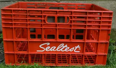 VTG Plastic Milk Crate For SEALTEST • $34.97