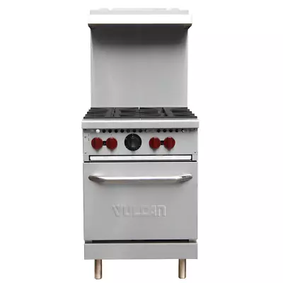 Vulcan SX24-4B 4 Burner Gas 24  SX Series Value Range With Space Saver Oven • $2430