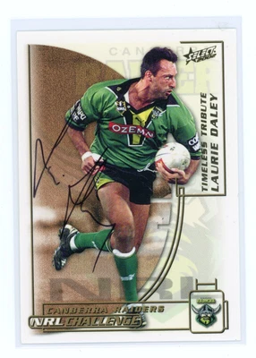 $2.51 • Buy ✺Signed✺ 2002 Select Challenge Laurie Daley (Raiders) Signed NRL Card