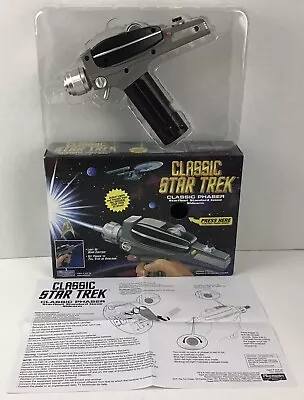 Star Trek Original Series Classic Phaser Lights & Sounds With Manual • $29.95