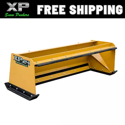 6' XP24 Pullback Snow Pusher FREE SHIPPING Skid Steer Bobcat Case Caterpillar  • $1950