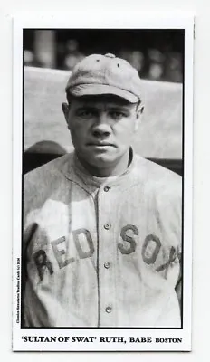Babe Ruth T206 1916 Baseball Cards Classics Signatures Trading Cards Art Aceo • $10