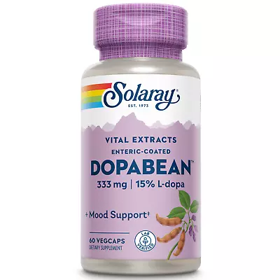 Solaray Dopabean 333 Mg | 60 Count • $21.99