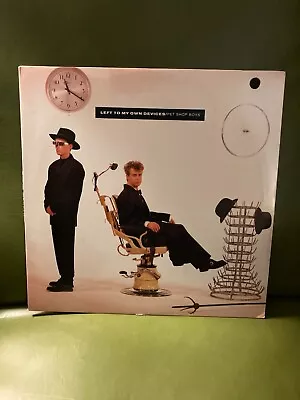 PET SHOP BOYS - Left To My Own Devices 12  Vinyl Single 1988 EMI Records VG+ • $14