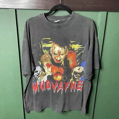 Vintage Mudvayne Band  Tour T-Shirt Size XL Euro Rare Faded Resurreccion Peyote • $129.99