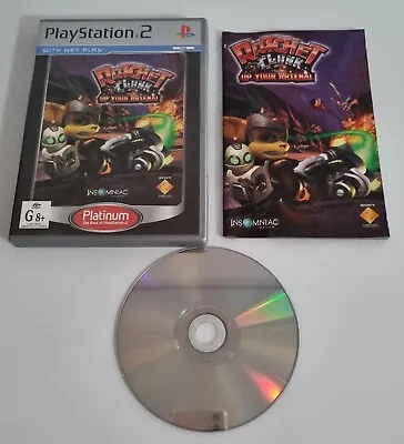 PlayStation 2 Ps2 Ratchet And Clank 3 Up Your Arsenal 30-Day Wty Free Post AU • $16.06