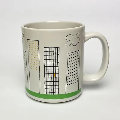 RARE [ IKEA Coffee Mug ] City Buildings High Rise Buildings - Ikea Of Sweden • $9.95