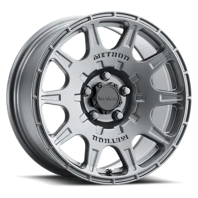 Method MR502 RALLY 17x8 +38 Titanium Wheel 5x114.3 5x4.5 (QTY 1) • $289