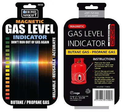 Magnetic Gas Level Indicator Propane Butane Gas Bottle Calor Lpg Gauge Camping • £3.79