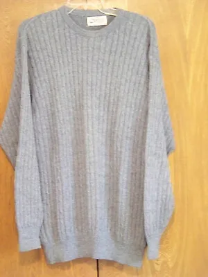 Men's Irish Sweater - Ghibili Castle Brand - Blue/Gray - Size 42 • $18.99