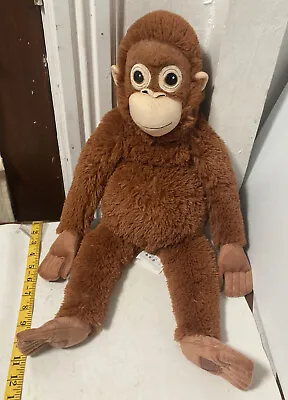 Ikea Orangutan DJUNGELSKOG Brown Orange Ape Monkey 25” Plush • $19.99