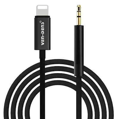 3.5mm Jack AUX Adapter Cable Cord To Car Audio For IPhone 7 8 X 11 12 13 14 PRO • £4.96