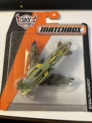 Matchbox Mbx Skybusters Stealth Launch Airplane ***brand New & Vhtf*** • $13.49