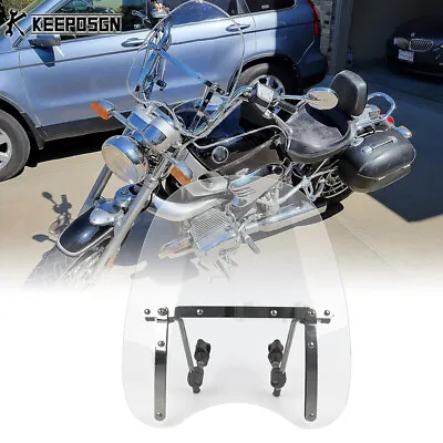 18 X16  Clear Windshield Windscreen For R1200C R1100RT R Nine T R1200GS F650GS • $69.47