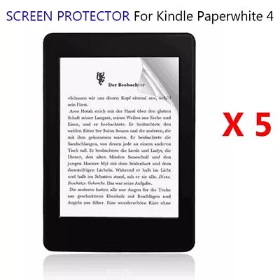 Protective Film Screen Protector Guard Matte For Kindle Paperwhite 4 2018 • $20.96