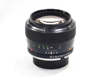 Poor Condition Item Minolta Mc 58Mm F1.2 Interchangeable Lens • $543.10