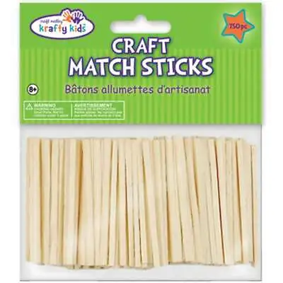 $5.99 • Buy Craft Match Sticks 2 Inch 750/Pkg-Natural 775749129779