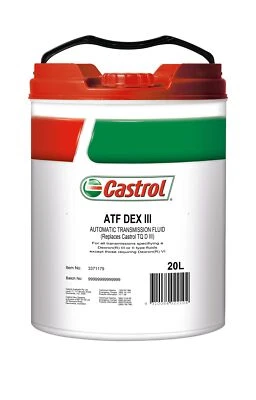 $139.95 • Buy Castrol Atf Dex III 20L 3371179 Fits Ford Mustang 4.6 V8 (Gen IV)