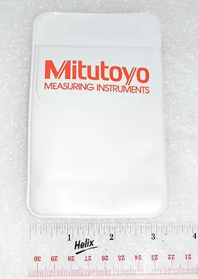 Vintage Mitutoyo Measuring Instruments Pocket Protector Tool Pen Pencil Holder • $19.99