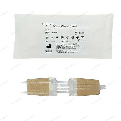 Wound Closure Device Sterile Zip Stitch Suture Adjustable Latex Free 75mm X 25mm • £64.99