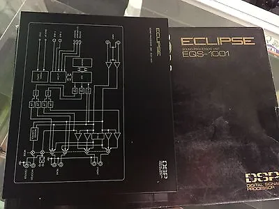 Eclipse Eqs-1001 Sound Processor Digital Signal Crossover • $150