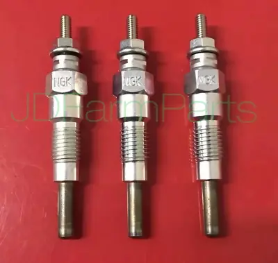 3284128M1 Set Of Three 3 Glow Plugs For Massey Ferguson MF 1010 1020 1030 1035 • $35.99