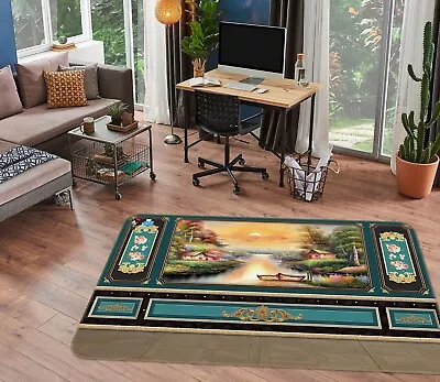 3D Nature Painting ZHUA2368 Game Non Slip Rug Mat Photo Carpet Vera • $57.78