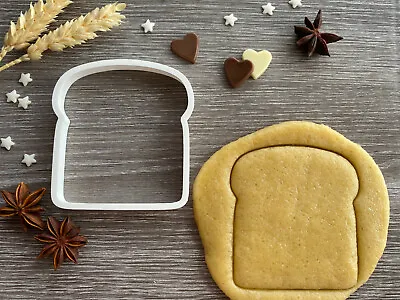 £3.79 • Buy Bread Toast Cookie Cutter 01 | Fondant Cake Decorating | UK Seller