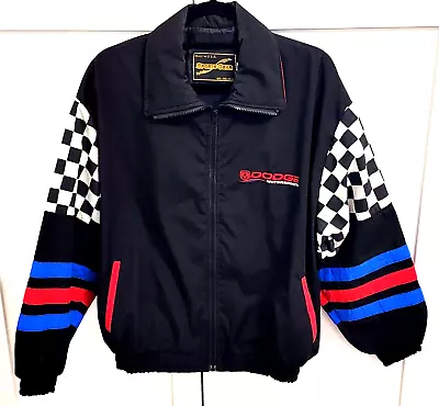 Vintage 1990's Dodge Motorsports NHRA Drag Racing Pit Crew Uniform Jacket (M) • $125