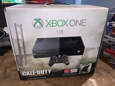 Microsoft Xbox One 1TB Ltd Edition Call Of Duty Advanced Warfare Game Console • $599.99