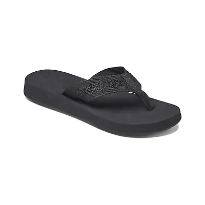 £29 • Buy Reef Sandy Flip Flops In Black/Black