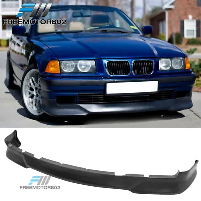 Fits 92-98 BMW E36 3-Series M Tech Style PU Front Bumper Lip Spoiler • $59.99