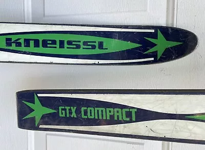 Vintage Kneissl GTX Compact 170cm Geze Bindings Decor Display Project Upcycle • $69