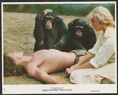 SEXY BARECHESTED MILES O’KEEFFE BO DEREK CHIMPANZEES Tarzan The Ape Man ‘81 • $42.99