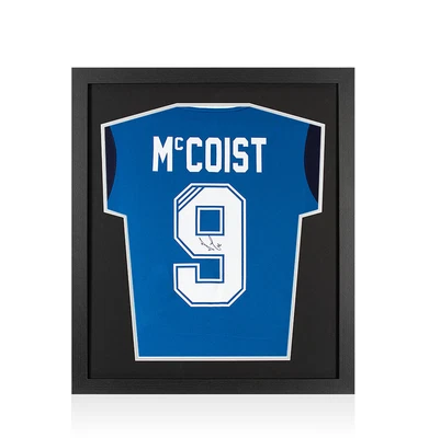 £234.99 • Buy Framed Ally McCoist Signed Rangers Shirt - Training Shirt, Number 9 - Compact