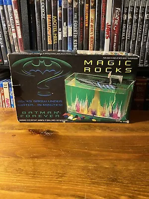 Vintage 1995 Batman Forever Magic Rocks Kit By Craft House No 50835 OPEN BOX • $12