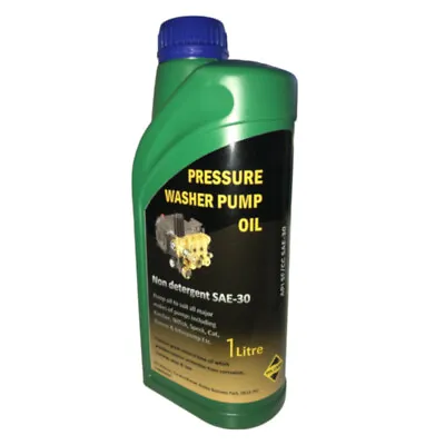 Pressure Washer Jet Wash No Detergent Pump Oil For Karcher Cat Kranzle Interpump • £21.99