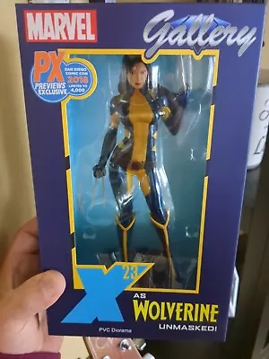 X-23 Unmasked Wolverine Marvel Gallery (2018) 9” PVC Statue SDCC Exclusive X-men • $100