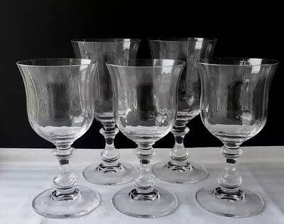 Set Of Five Mikasa French Countryside Wine And Water Goblets • $100