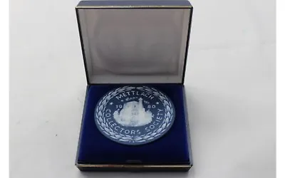 1980 Mettlach Pottery Collectors Society Charter Member Plaque Villeroy & Boch • $11.73