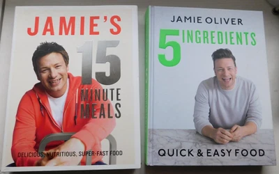 $29.99 • Buy Jamie Oliver 15 Minute Meals AND Jamie Oliver 5 Ingredients