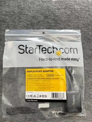 New Startech Mini Display Port To Vga Hdmi Dvi Video Adapter Mdp2vga2 N3-3 • $6.99