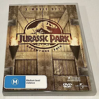 Jurassic Park: Adventure Pack:  [3 Dvd Set]    + Jurassic World (2015) • $7.99