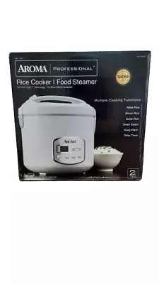 Aroma Rice Cooker And Steamer ARC-1000 • $25