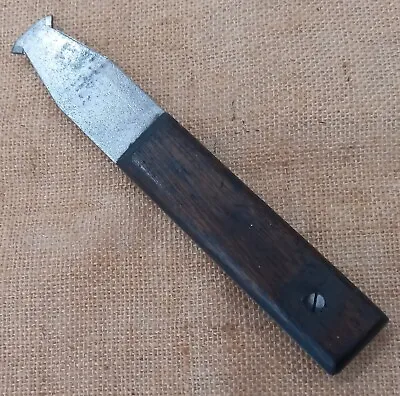 Vintage Scraper Blade Wooden Handle Full Tang • $12