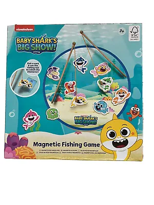 £6 • Buy Baby Shark's Magnetic Fishing Board Game For Pre-School Children Big Show Game