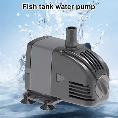 Adjustable Flow Aquarium Pump Water Submersible Fish Tank Fountain Pond Marine • £8.99