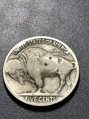 1917-d Buffalo Nickel  3 & 1/4  Legged Buffalo Nickel Good Condition With Spots! • $49.95